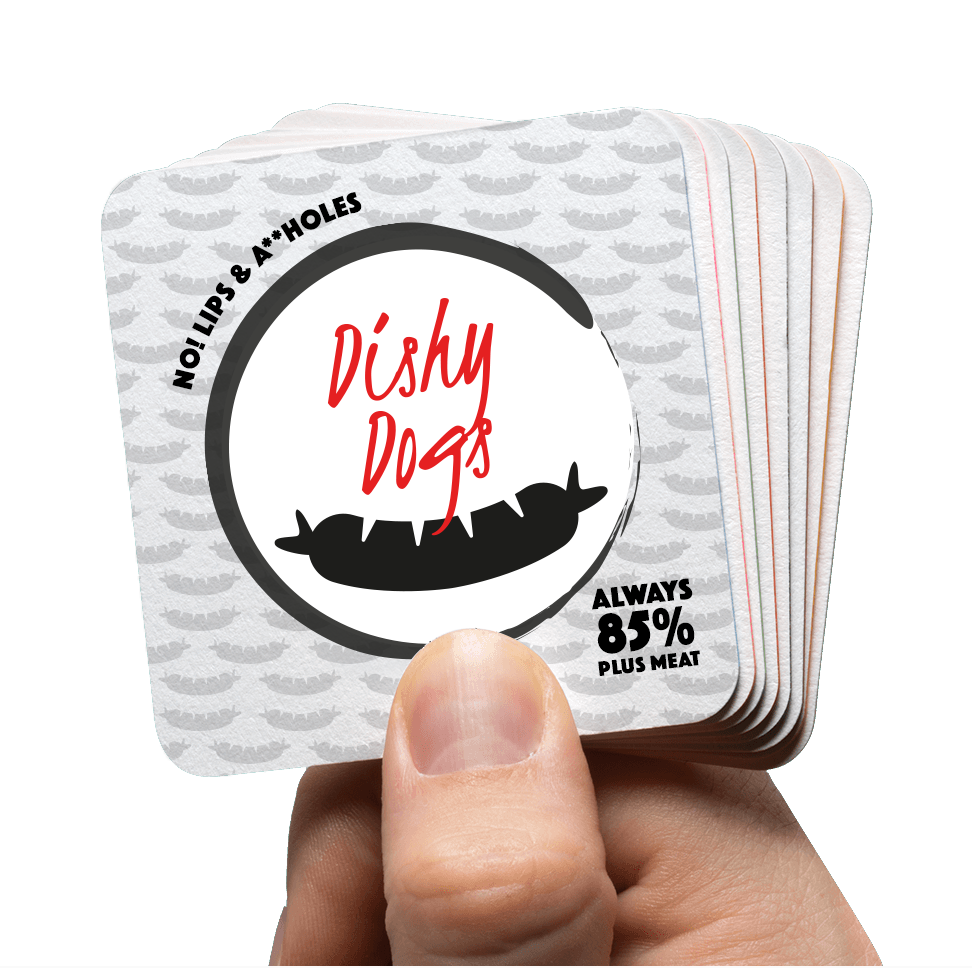 Dishy Dogs Branding Created By REASON Agency Aberdeen